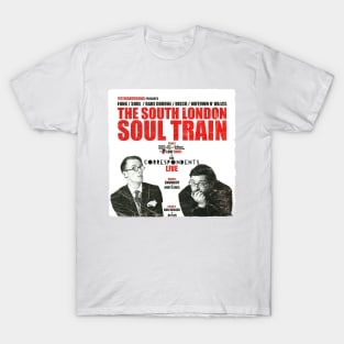 POSTER TOUR - SOUL TRAIN THE SOUTH LONDON 10 T-Shirt